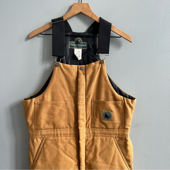 Berne Apparel Pants Berne Apparel Duck Bib Insulated Overalls